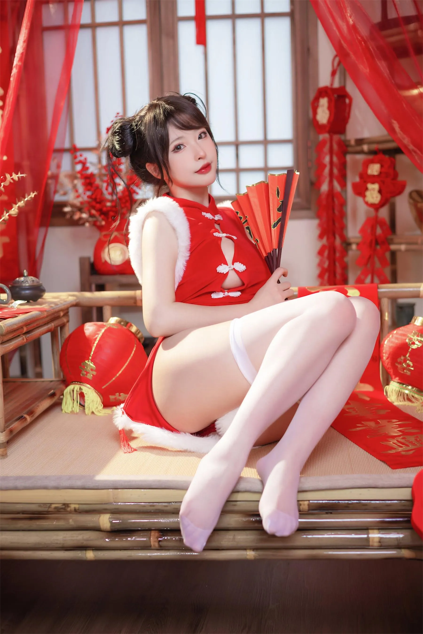 清水由乃 – NO.45 2023新年旗袍 [77P]插图7